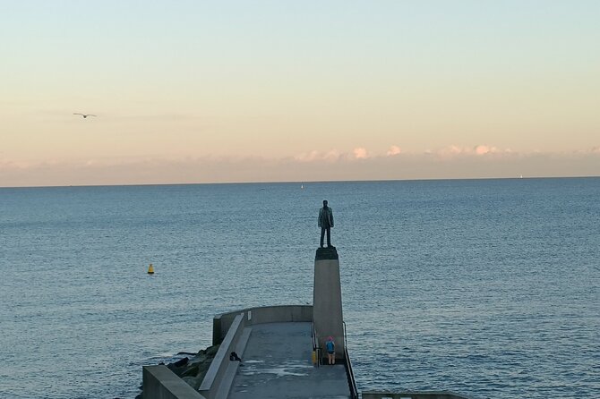 A Self-Guided Stroll Along Dún Laoghaire's East Pier - A Russian cannon and the Romanov eagle