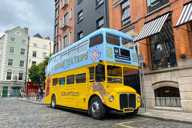 Afternoon Tea Bus Tour in Dublin - A vintage double-decker with tea on the move