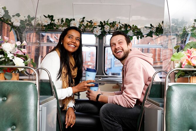 Afternoon Tea Bus Tour in Dublin - The tea service, scones, and small treats