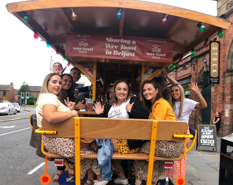 Belfast: City Centre Beer Bike Tour - Key points at a glance