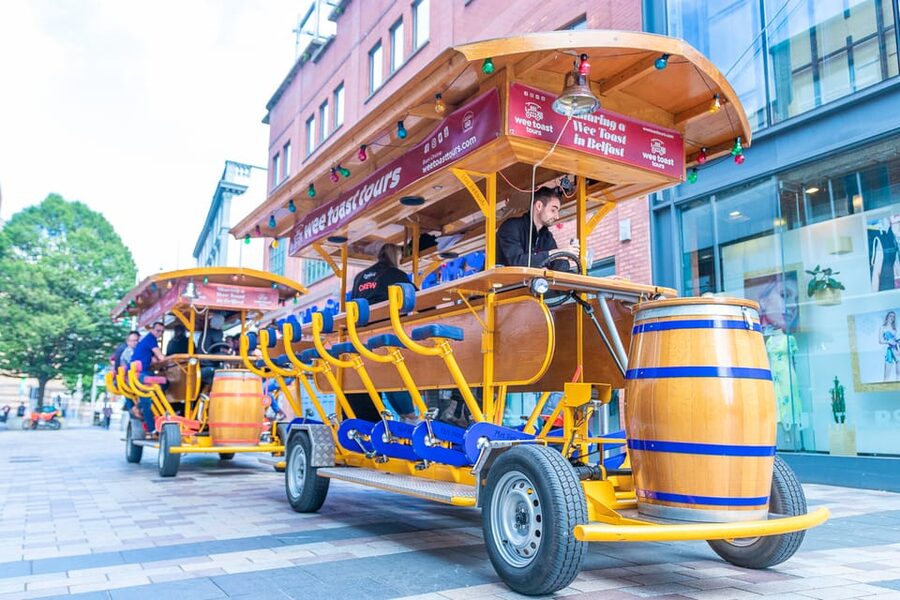 Belfast: City Centre Beer Bike Tour - Practical tips for a smoother hour