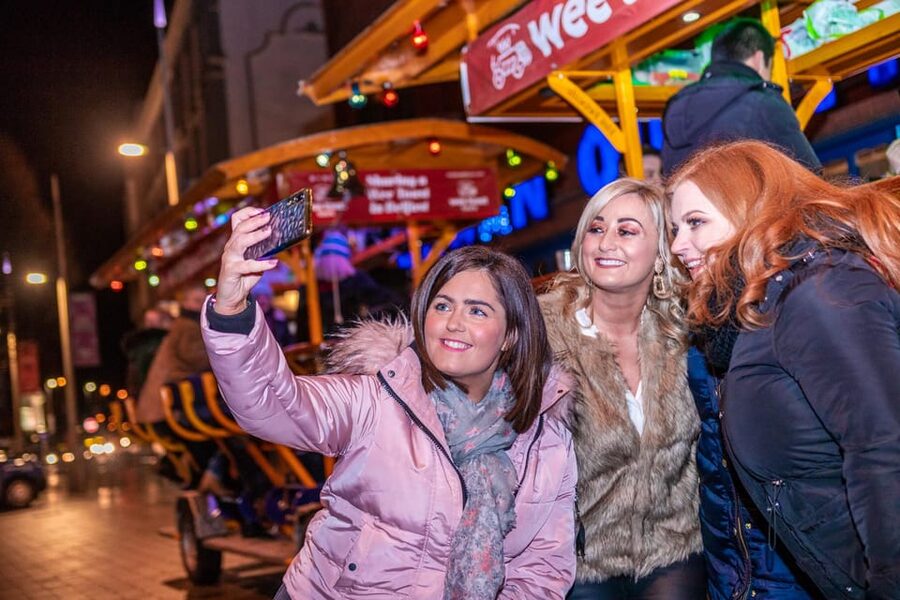 Belfast: City Centre Beer Bike Tour - What the guide and driver add