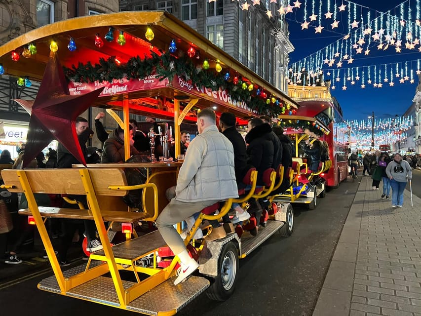 Belfast: City Centre Beer Bike Tour - The optional pub stop