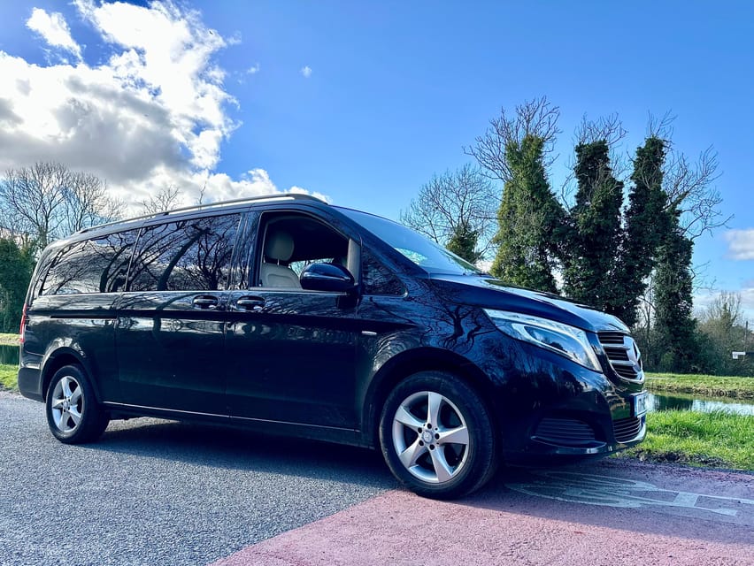 Blarney Castle: Private Guided Day Tour from Dublin - Traveling in a Mercedes V Class