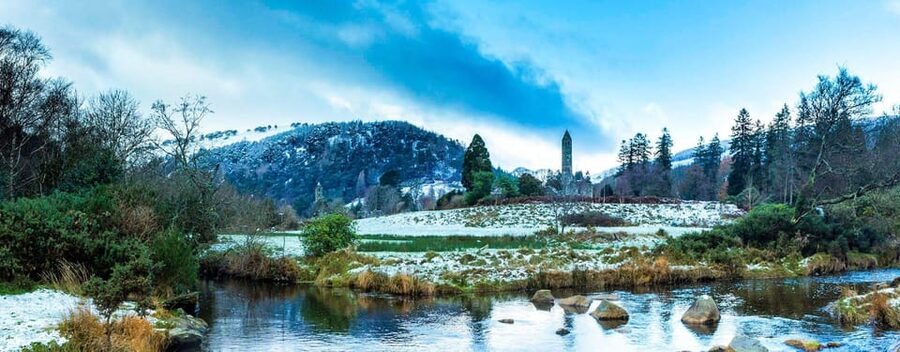 (Christmas Morning) Glendalough Half Day Tour from Dublin - The drive into the Wicklow Mountains