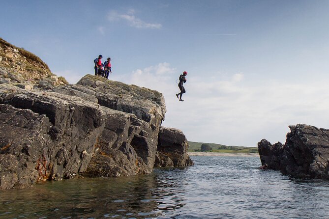 Coasteering on Irelands Wild Atlantic Way - Caves, gullies, and rock formed by the sea