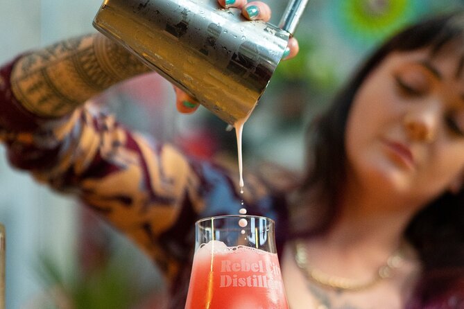 Cocktail Masterclass & Distillery Tour Combo - Making two bespoke cocktails at the oak bar