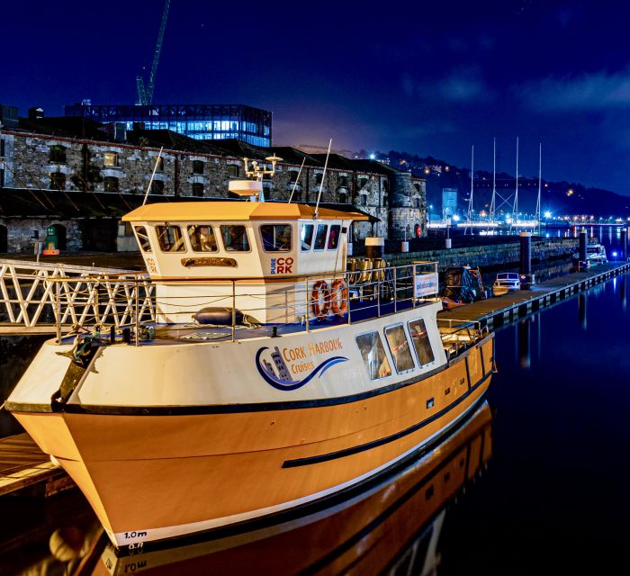Cork: 2-Hour Guided Cork Harbour Scenic Cruise - River Lee Views Before the Harbour Opens