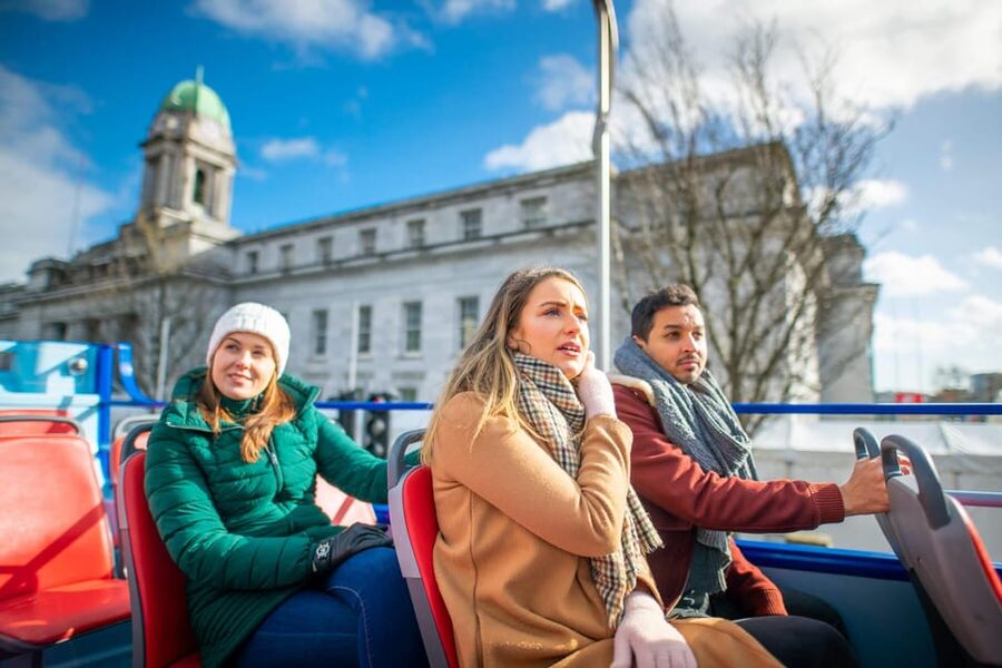 Cork City Hop On/Off Open Top Bus Tour - The full loop: bridges, quays, and the Victorian Quarter