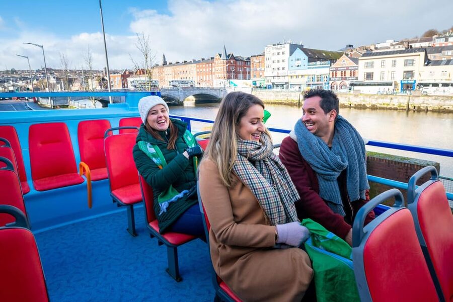 Cork City Hop On/Off Open Top Bus Tour - University College Cork and Fitzgerald Park
