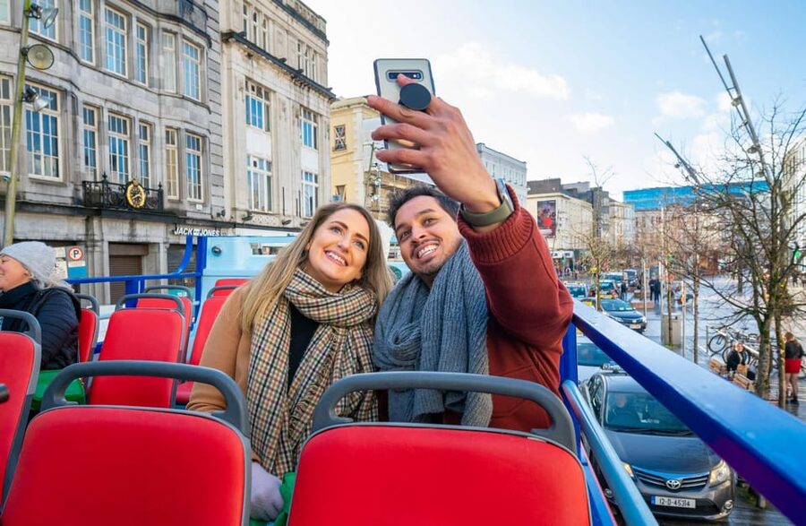 Cork City Hop On/Off Open Top Bus Tour - Crawford Art Gallery and the central city stops