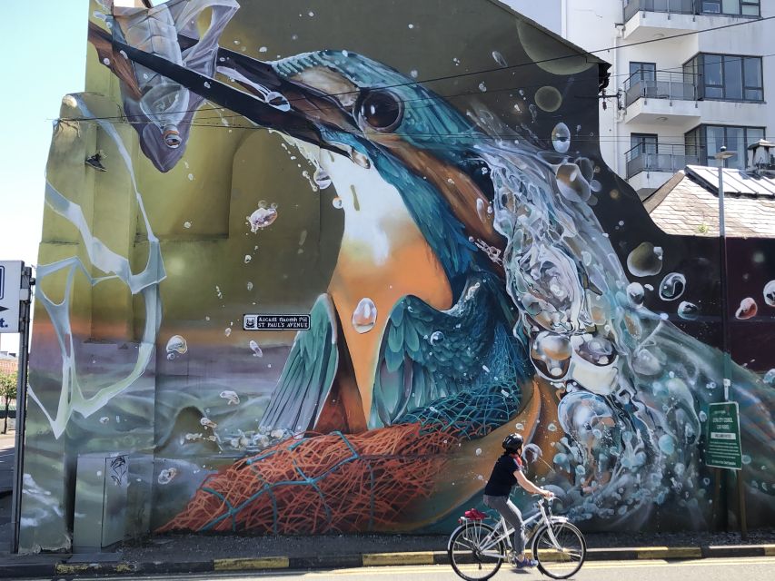 Cork: Cork City Cycle Tour - Regular Bike - Shandon, church towers, and street art