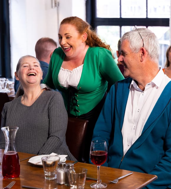 Cork: Hysterical Histories, Comedic Dinner Theater Show - What happens at 43 Paul Street
