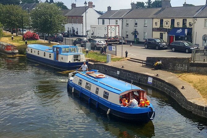 Digby Lock Cruise - Explore Ireland's Historic Grand Canal. - A small boat changes the feel of the experience