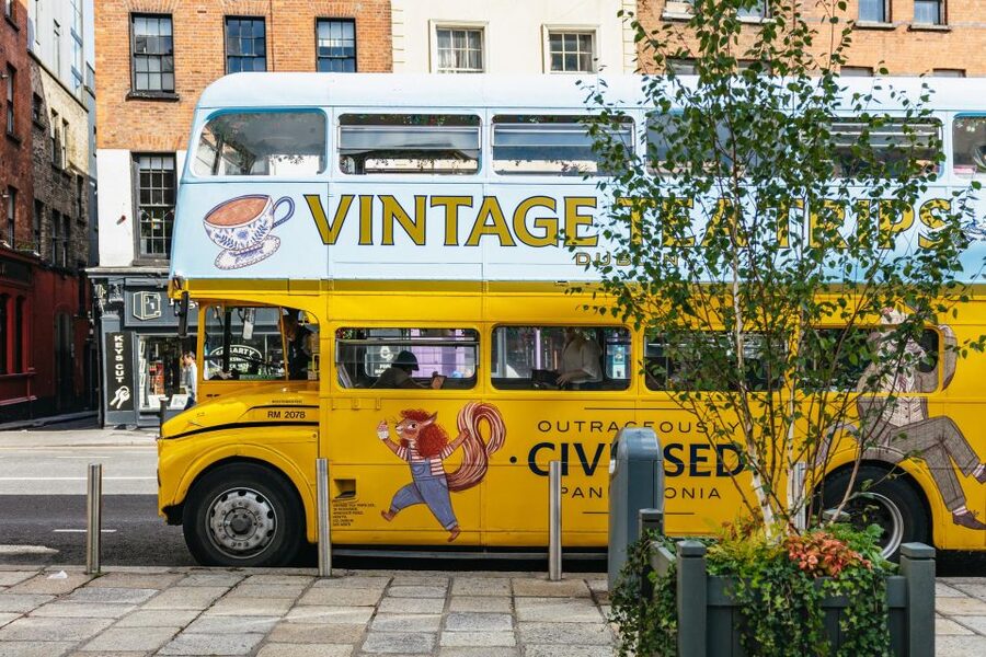 Dublin: Afternoon Tea Vintage Bus Tour - What makes the route worth your time
