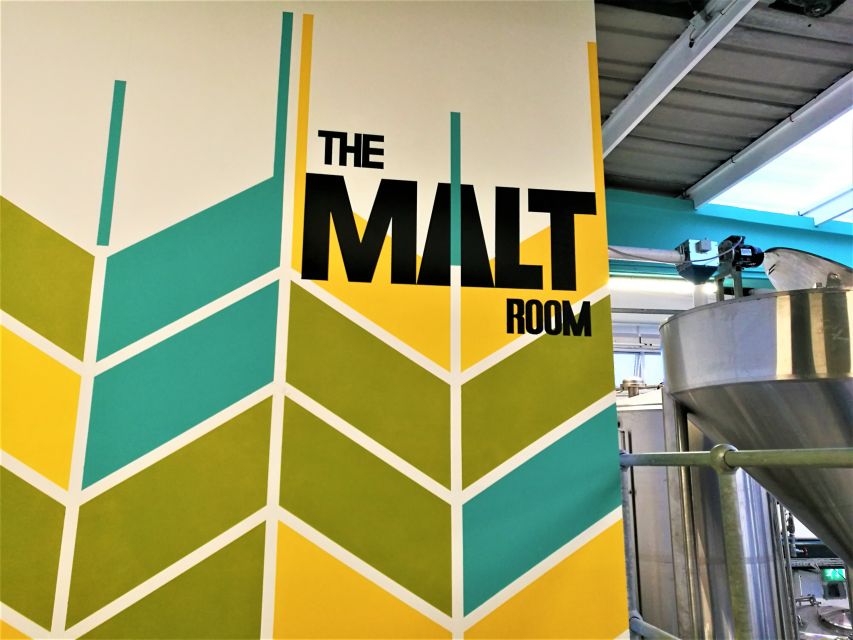 Dublin: Authentic Brewery Tour - Art installations that explain the brewing process