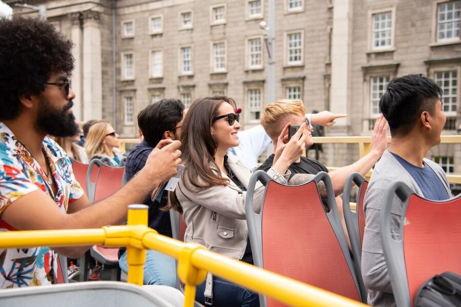 Dublin: Big Bus Hop-On, Hop-Off Tour with Live Guide - Trinity College, Nassau Street, and Georgian Dublin