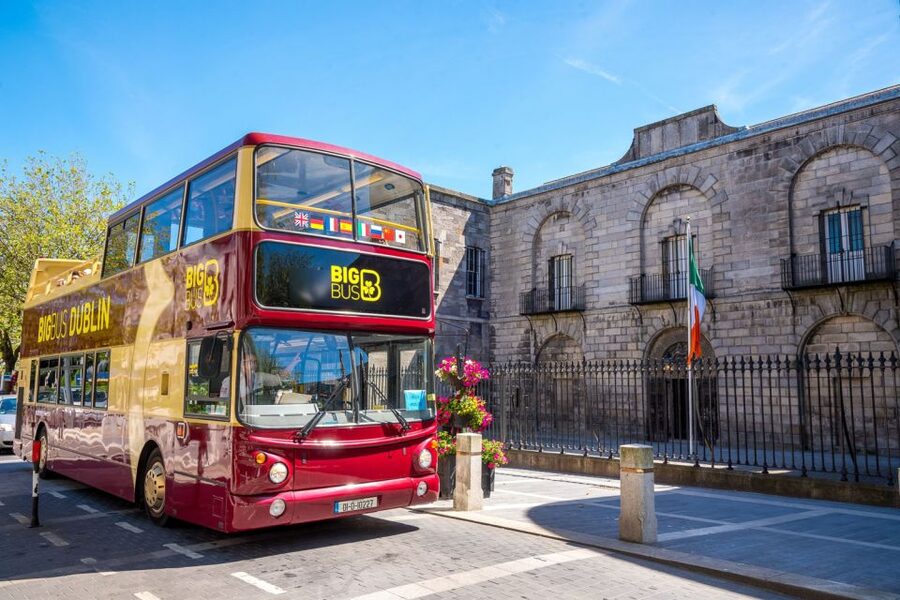 Dublin: Big Bus Hop-On, Hop-Off Tour with Live Guide - The River Liffey and Jameson Distillery