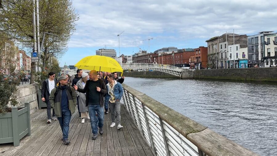 Dublin: Bucket List Sights Walking Tour - The Dubh Linn Gardens and Viking moorings