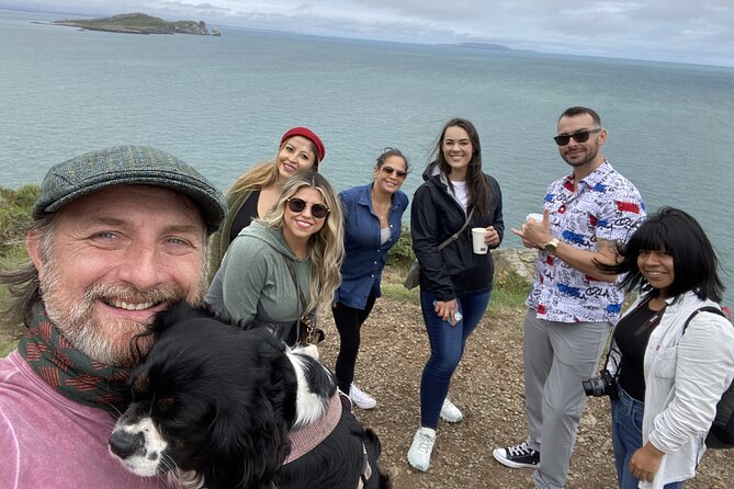 Dublin Coastal Hike and Pints with A local & His Dog Private tour - Local stories before the main cliff walk