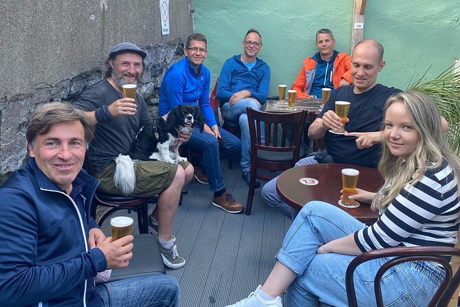 Dublin Coastal Hike, Pints & Puppies Adventure - Howth Lighthouse and the remains of St. Mary’s Abbey