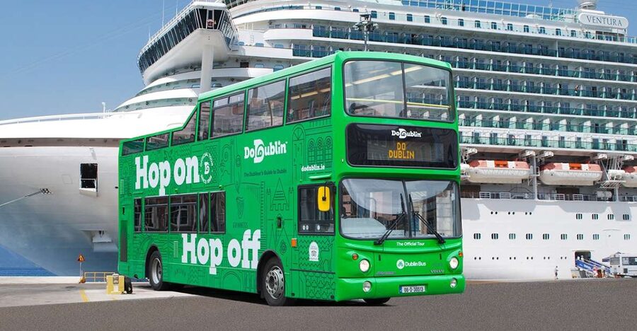 Dublin: Cruise Excursion Hop-On Hop-Off Tour & Rail Ticket - Finding Your Bearings on the DoDublin Bus