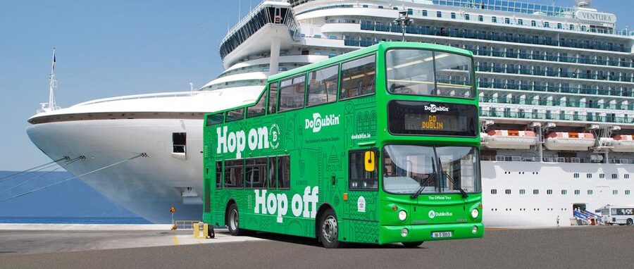 Dublin: Cruise Excursion Hop-On Hop-Off Tour & Rail Ticket - Trinity College and the Book of Kells