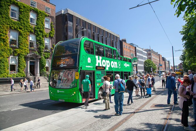 Dublin Cruise Ship Shore Excursion|Hop-on Hop-off & Rail Transfer - St. Patrick’s Cathedral, whiskey, and Guinness