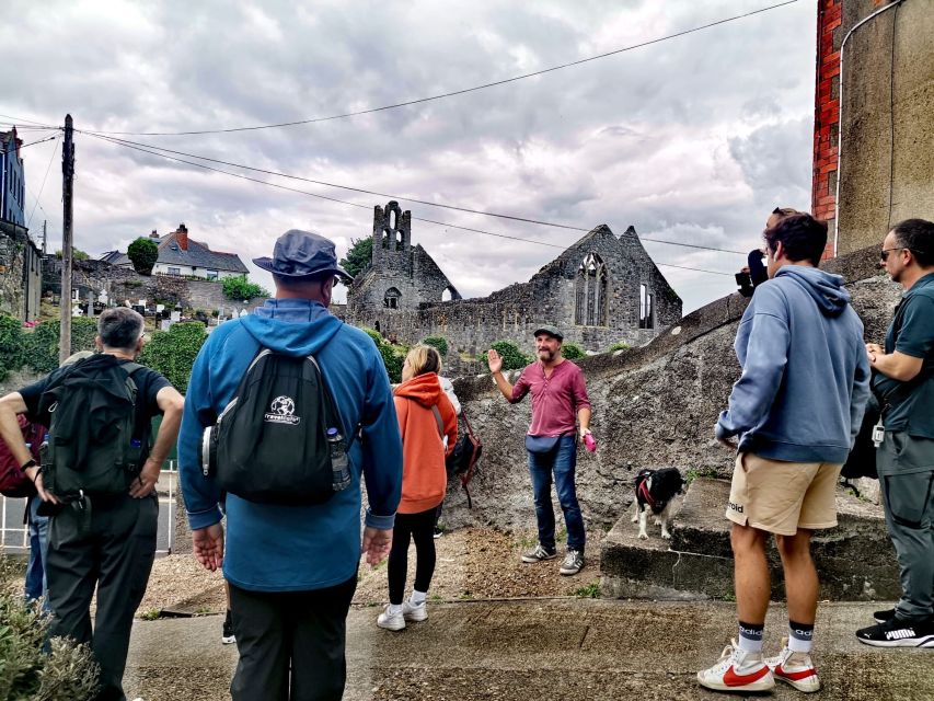 Dublin: Dublin Coastal Hike and Pints & Puppies - St. Mary’s Abbey and the older side of Howth