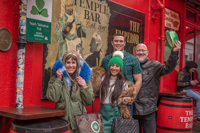Dublin Family Adventure: Cherished Memories in Every Photo - Temple Bar offers color, character, and crowds