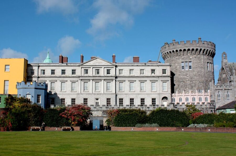 Dublin: Fast-Track Book of Kells Ticket & Dublin Castle Tour - Dublin Castle means gardens and exterior views