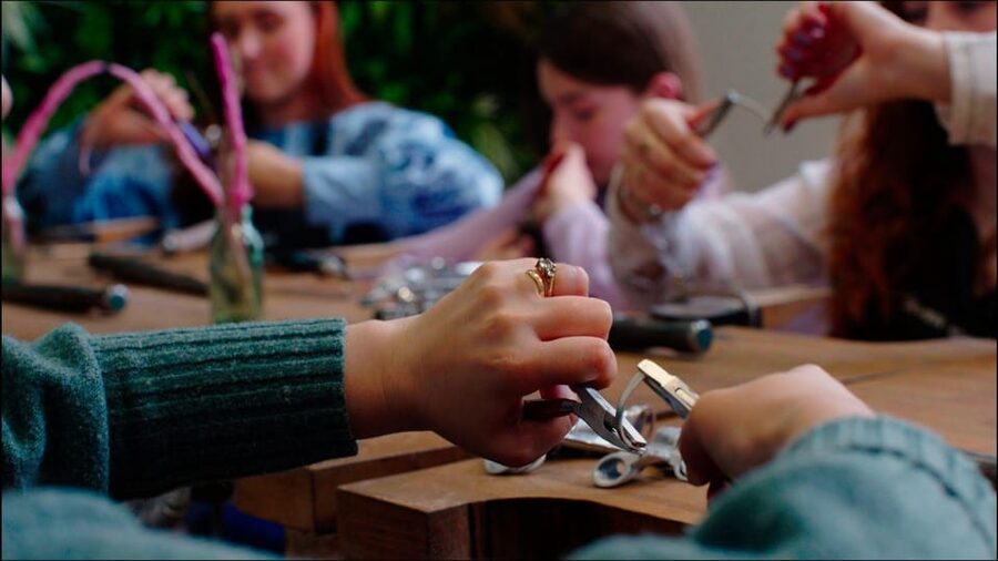 Dublin: Forge a Silver Ring Workshop on George's Street - Filing and choosing the ring’s character