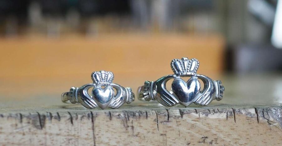 Dublin: Forge Your Own Silver Claddagh Ring Workshop - The first stage: marking and piercing the silver