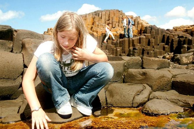 Dublin: Giant's Causeway, Dark Hedges, Dunluce and Belfast Titanic entrance fee - Walking the Giant’s Causeway
