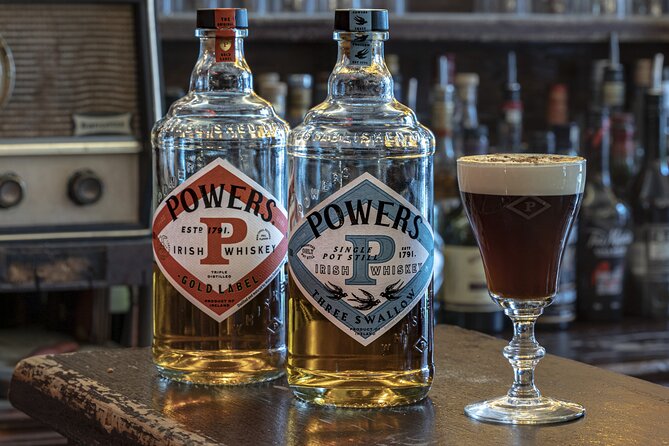 Dublin Guided Irish Coffee Masterclass with Whiskey Tasting - The Powers tasting: two styles, two small pours