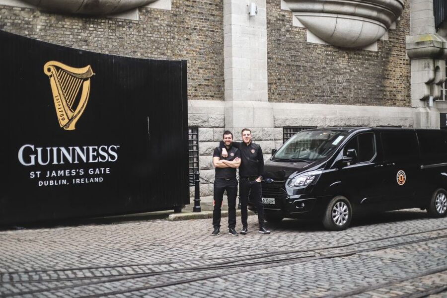 Dublin: Guinness Storehouse & Perfect Pint Tour Experience - A pint with Dublin below you at Gravity Bar