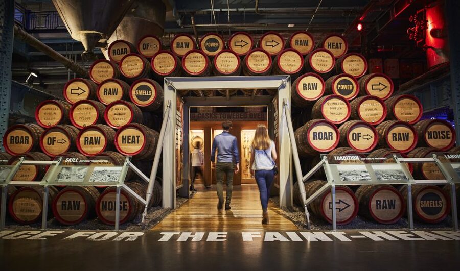 Dublin: Guinness Storehouse Ticket & Hop-on Hop-off Bus Tour - What you see from O’Connell Street to Dublin Castle