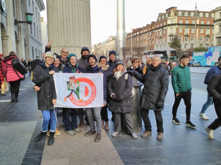 Dublin Highlights: 2.45-Hour Walking Tour in Italian - The GPO and the north side of Dublin