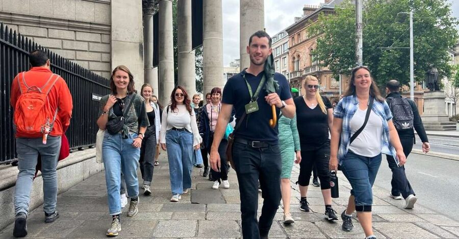 Dublin: Highlights and Hidden Gems Walking Tour - Irish music at the Wall of Fame
