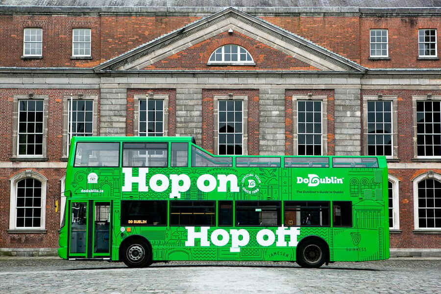 Dublin: Hop-on Hop-off Tour with Live German Commentary - How the 24-hour or 48-hour ticket works