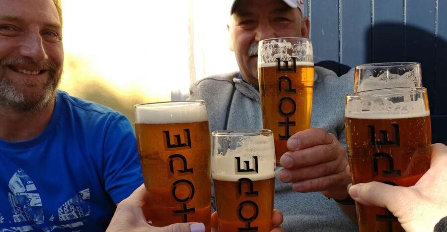Dublin: Howth Coastal Craft Beer and Seafood Tour - Meeting the guide beside the Bloody Stream