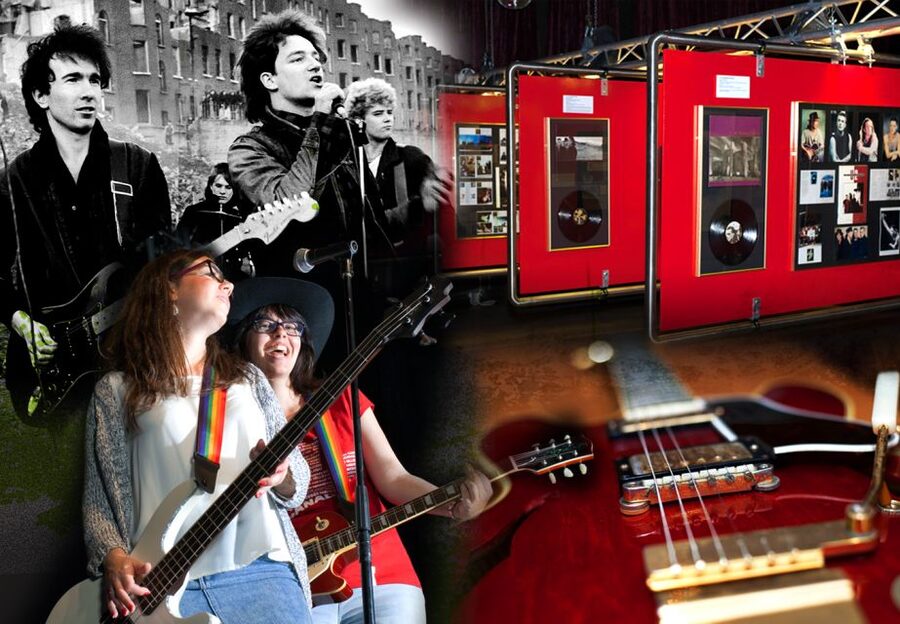 Dublin: Irish Rock 'N' Roll Museum with Tour in English - Entering Dublin’s Wall of Fame in Temple Bar