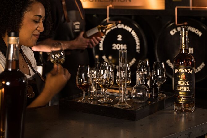 Dublin Jameson Distillery Bow St. Choice of Experiences - Black Barrel blending for a longer, hands-on visit