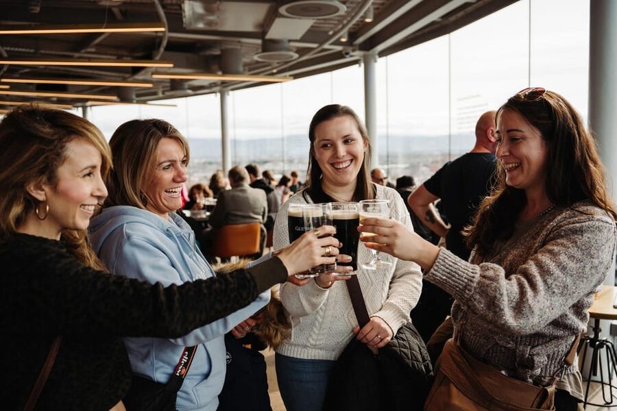 Dublin: Jameson Distillery & Guinness Brewery Guided Tour - Seven floors inside the Guinness Storehouse