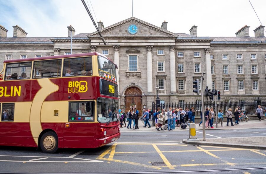 Dublin: Jameson Whiskey Distillery & Hop-on Hop-off Bus Tour - Start on Upper O’Connell Street