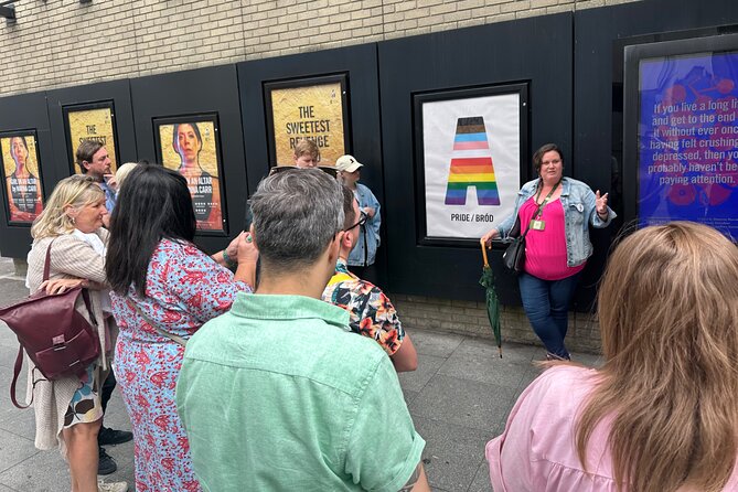Dublin LGBTQ Pride Historical and Cultural Walking Tour - The Abbey Theatre and a modern Irish icon
