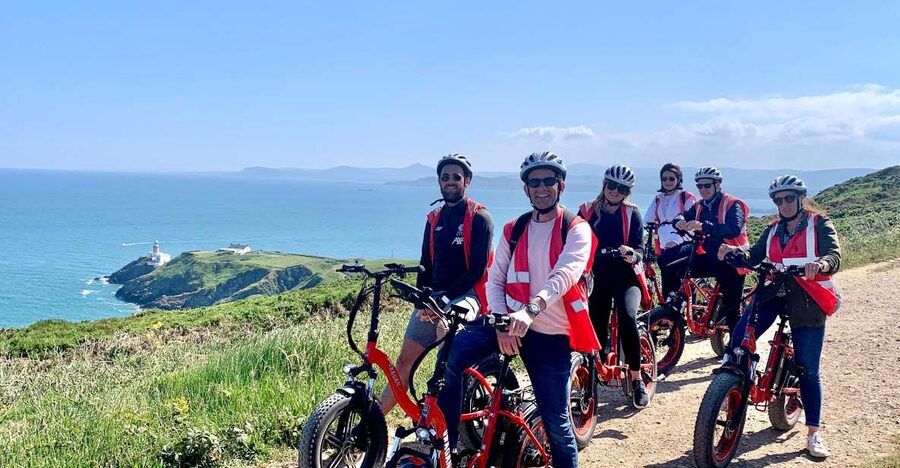 Dublin: Panoramic e-Bike Tour - Baily Lighthouse and the open coast