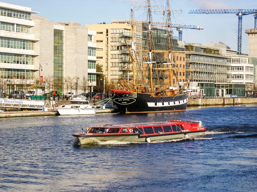 Dublin: River Liffey Sightseeing Cruise - Docklands, the Jeanie Johnston, and a changing city