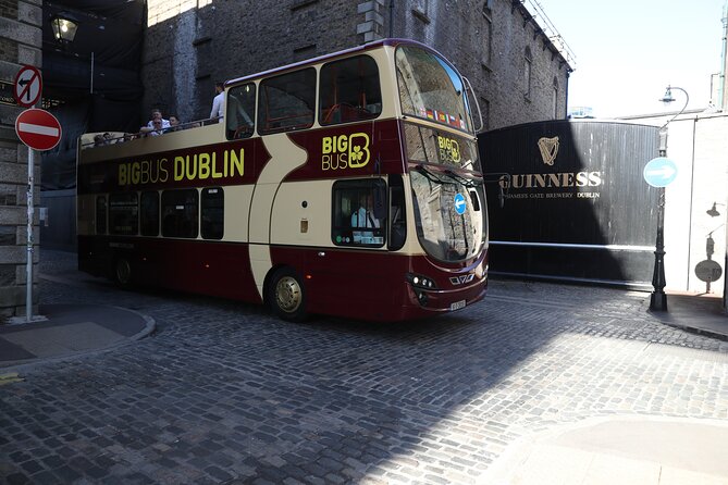 Dublin Shore Excursion, Live Guided Open-top, Hop-on Hop-off Sightseeing Tour - The cathedral quarter and Dublin’s whiskey stops