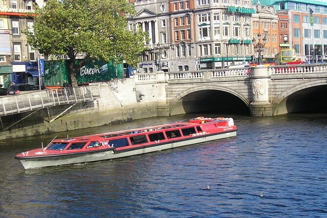 Dublin Sightseeing Cruise on River Liffey with Local Guide - The Samuel Beckett Bridge from the water